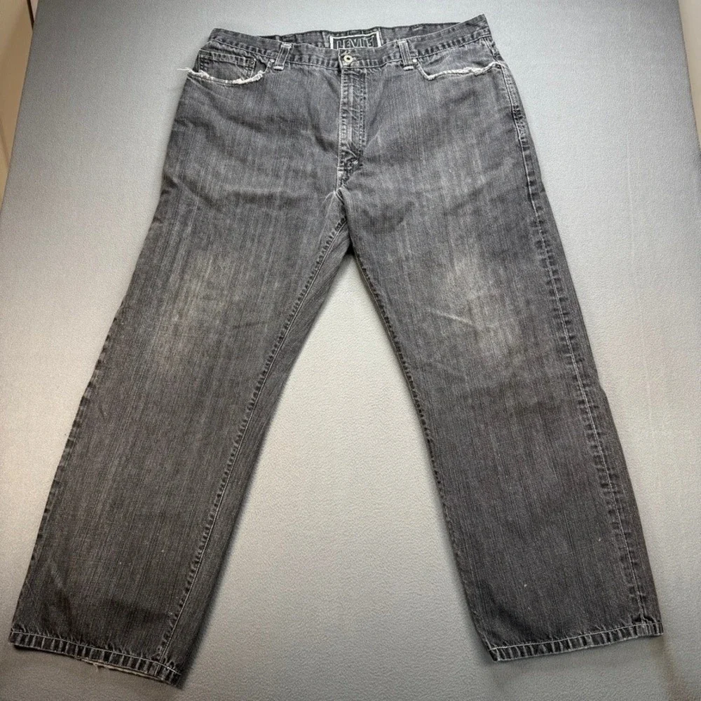 VTG Levis 569 Jeans Baggy Loose Straight Fit 42x32 (FIT 41x30) Y2K Skater Retro